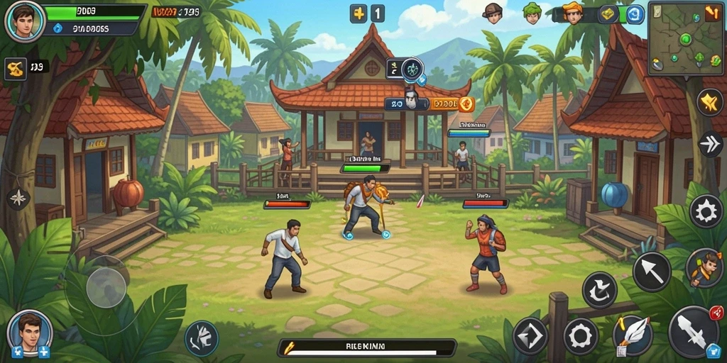 hot51 - Karakter karakter yang penuh warna dan unik untuk dipilih.